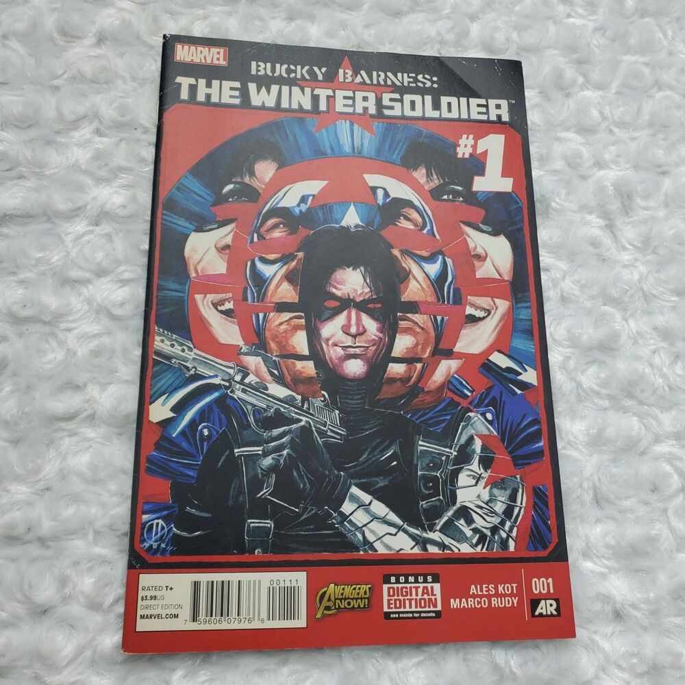 Marvel Comics Bucky Barnes: The Winter Soldier #1 Single Issue